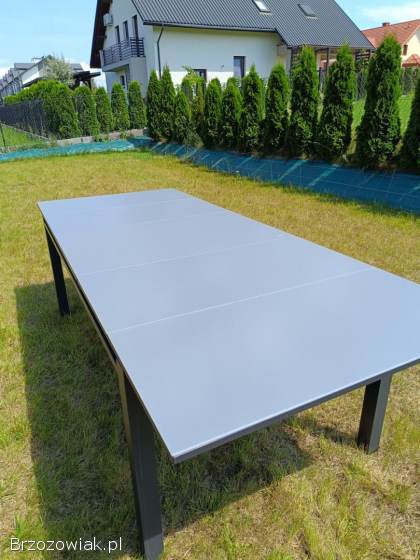 Stół ogrodowy plus sześć krzeseł/ poduchy na krzesła gratis