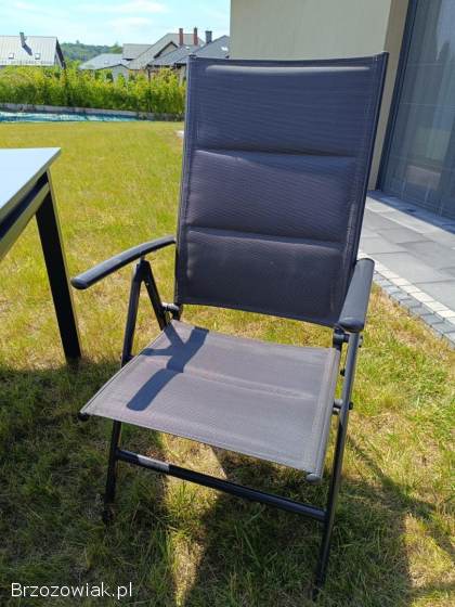 Stół ogrodowy plus sześć krzeseł/ poduchy na krzesła gratis