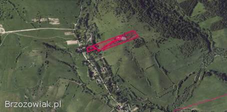 Bystre -  Bieszczady widokowe działki 2,  65ha