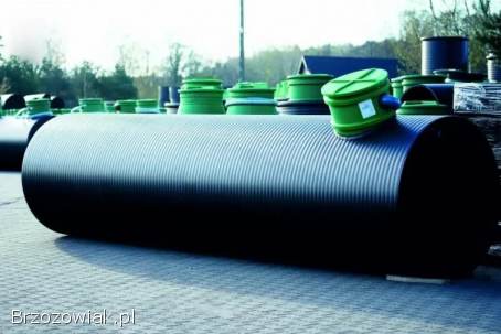 Zbiornik bezodpływowy / szambo szczelne poj.  10000 l HDPE Z WOBET HYDRET