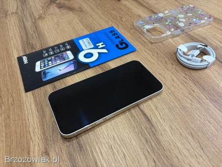 Okazja!  Iphone 13 Biały!  Gwarancja!  Kondycja Bat 100!  Jak nowy!