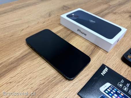 Okazja!  Iphone 13 -  kolor Midnight! !  Gwarancja!  Bateria 100