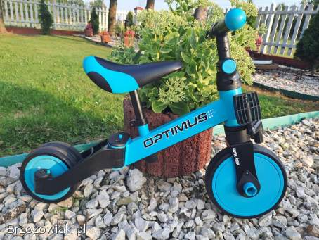 Rowerek biegowy 3w1 niebieski