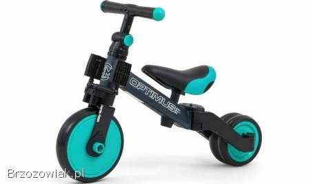 Rowerek biegowy 3w1 miętowy