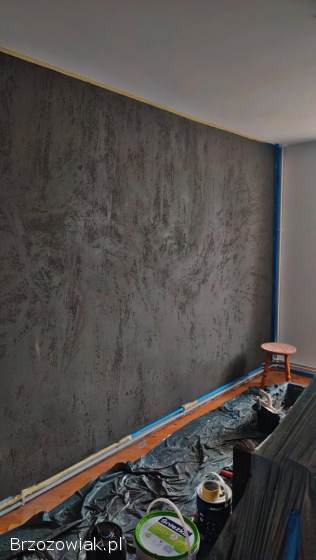 Szpachlowanie malowanie