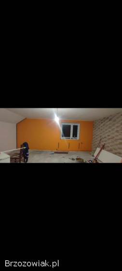 Szpachlowanie malowanie