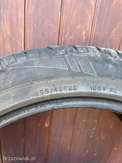 4 Opony 255/45/20 z 2020 roku