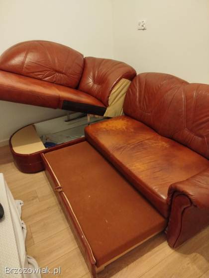Sprzedam używaną sofę narożną marki Gala.