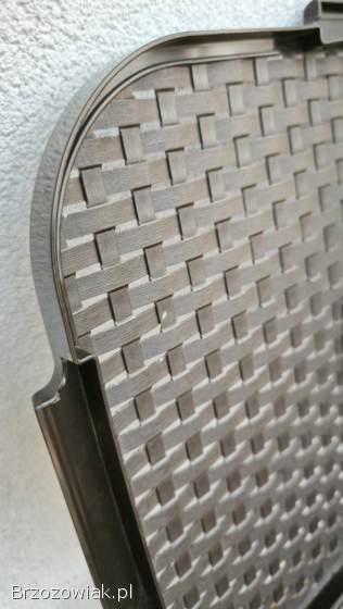 Kosz na pranie -  Rattan Style brązowy 60l