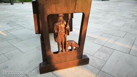 Meble rzeźbione góralskie,  folkowe