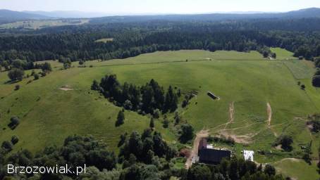 Lipie -  Bieszczady działki inwestycyjne 1,  80ha