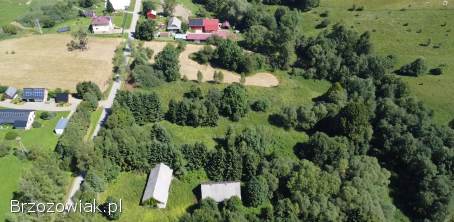 Lipie -  Bieszczady działki inwestycyjne 1,  80ha