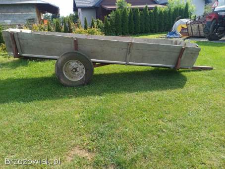 Przyczepa przyczepka dwukołówka sam