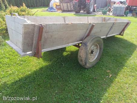 Przyczepa przyczepka dwukołówka sam