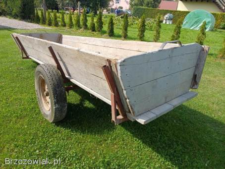 Przyczepa przyczepka dwukołówka sam