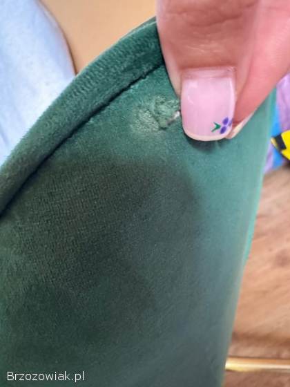 Krzesło obrotowe fotel welurowy