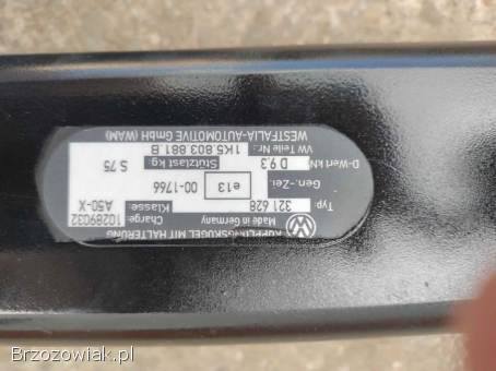 Hak Westfalia odpinany z modułem do golfa V 5 kombi