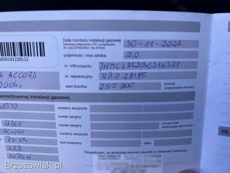 Honda Accord Sedan 2004