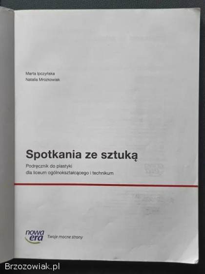 Spotkanie z sztuką -  podręcznik