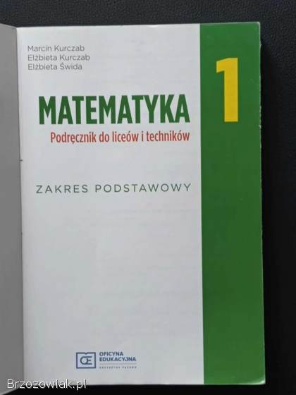 Matematyka 1 -  Podręcznik