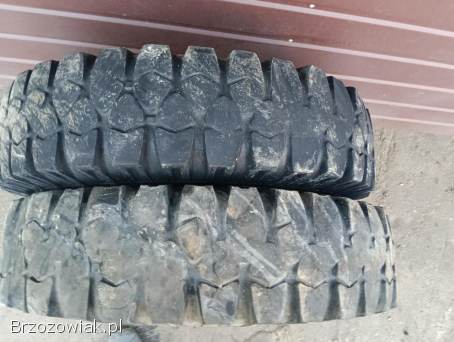Opony Uaz 2 sztuki 215/90 R15C Przyczepka Dwukółka