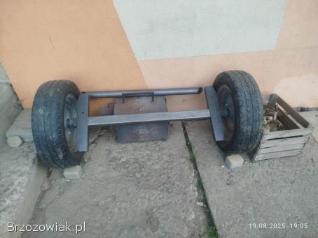 Oś kompletna do dwukołówki