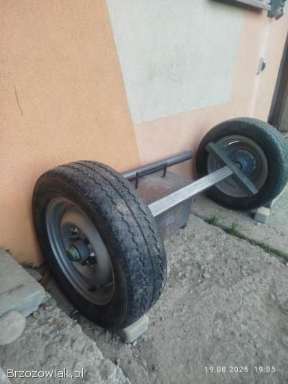 Oś kompletna do dwukołówki