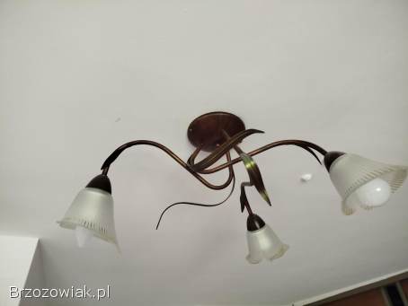 Żyrandol na trzy żarówki