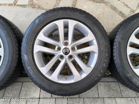 Alufelgi 17 5x114.  3 opony letnie 215/60R17 Nissan Juke Qashqai Renault Kadjar