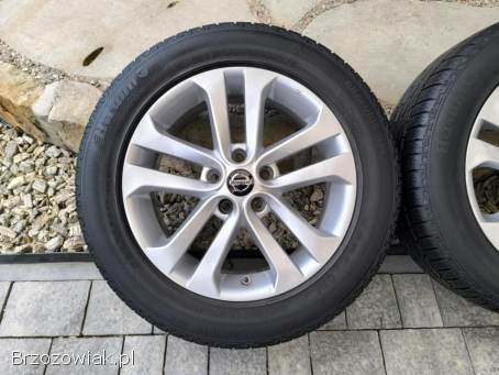 Alufelgi 17 5x114.  3 opony letnie 215/60R17 Nissan Juke Qashqai Renault Kadjar