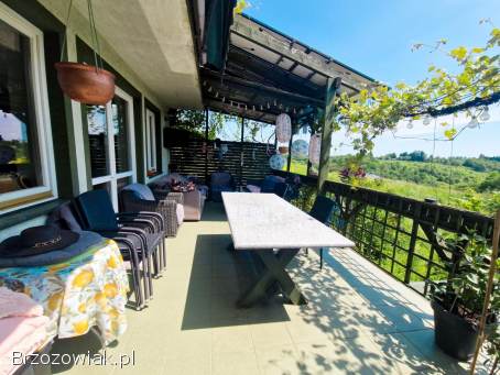 Dom na pięknej działce w Brzozowie