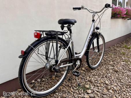 Rower damka 28” / Aluminium / 7 biegów / stan bdb / Wysyłka / Transport