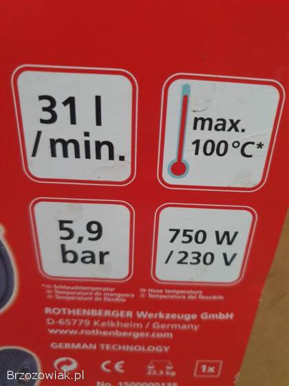 Stacja.  Pompa Rothenberger