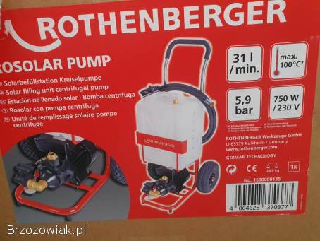 Stacja.  Pompa Rothenberger