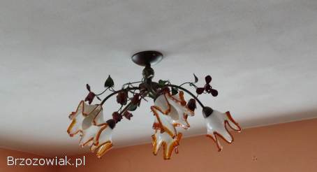 Żyrandol i kinkiety