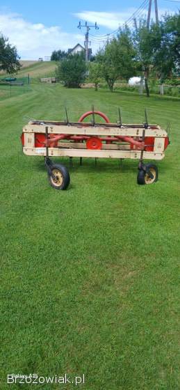 Przetrząsarko-zgrabiarka