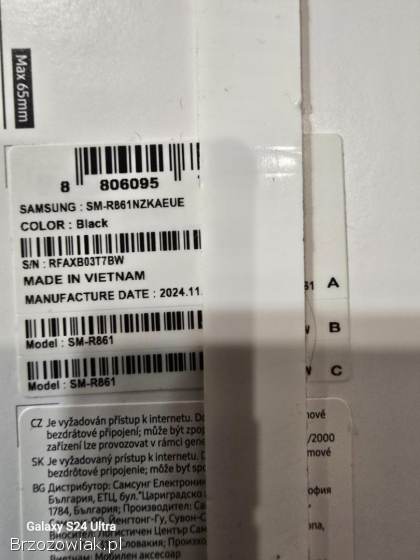 Samsung Galaxy Watch4 Classic SM-R861 Stan idealny Gwarancja 15 miesięc