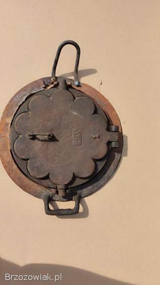 STARA gofrownica żeliwna