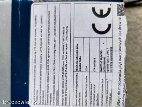 Wkręty do płyty warstwowej