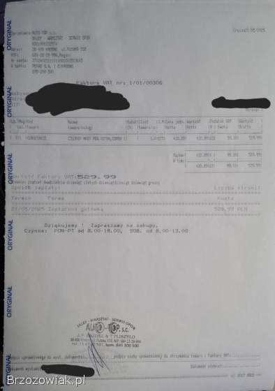 Przepływomierz Opel Corsa C 1.  0