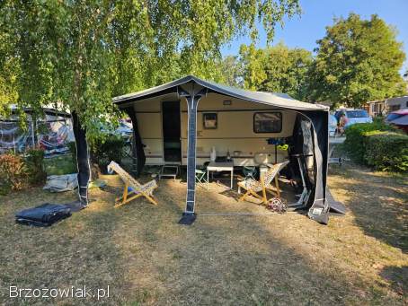 Przyczepa kempingowa Burstner 4308 zarejestrowana sucha i kompletna