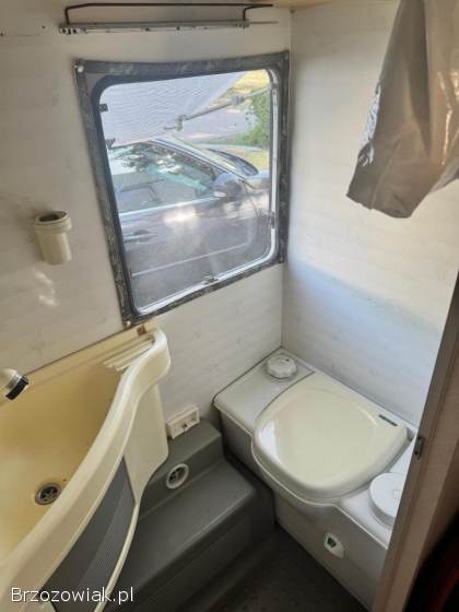 Przyczepa kempingowa Burstner 4308 zarejestrowana sucha i kompletna