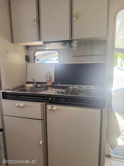 Przyczepa kempingowa Burstner 4308 zarejestrowana sucha i kompletna