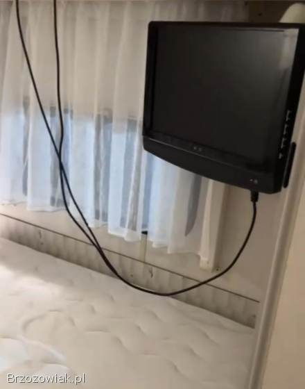 Przyczepa kempingowa Burstner 4308 zarejestrowana sucha i kompletna