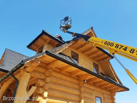 Usługi podnośnikiem koszowym (zwyżka) w Sanoku i okolicy