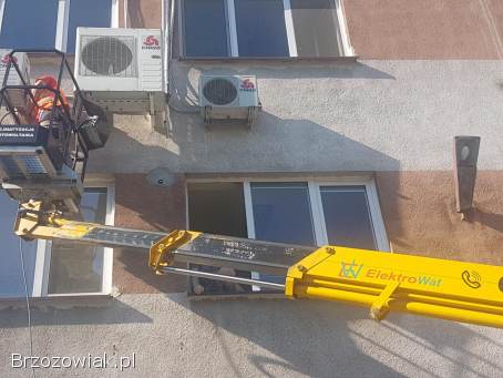 Usługi podnośnikiem koszowym (zwyżka) w Sanoku i okolicy