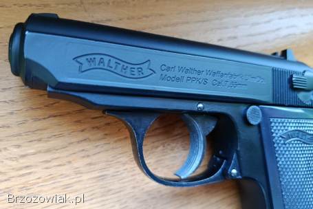 Wiatrówka pistolet Walther PPK/s.