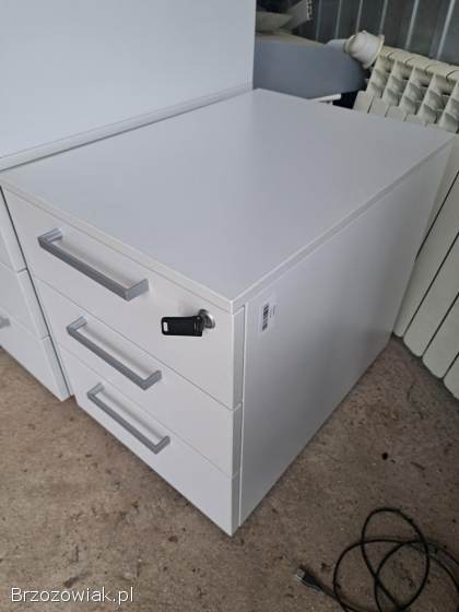 Komoda,  szafka,  kontenerek biurowy -  centralny zamek