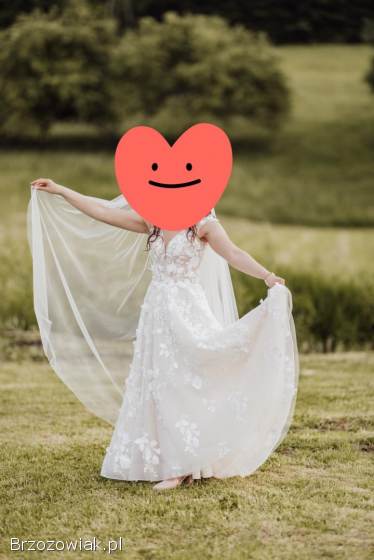 Romantyczna suknia ślubna