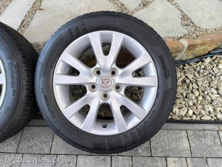 Alufelgi 16 5x114.  3 opony letnie 205/55R16 Mazda Mitsubishi Kia Toyota